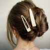 Wooden Hair Clip Set