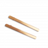 rose gold brushed metal hair clips