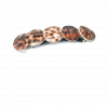 large cowrie shell barrette hair clip