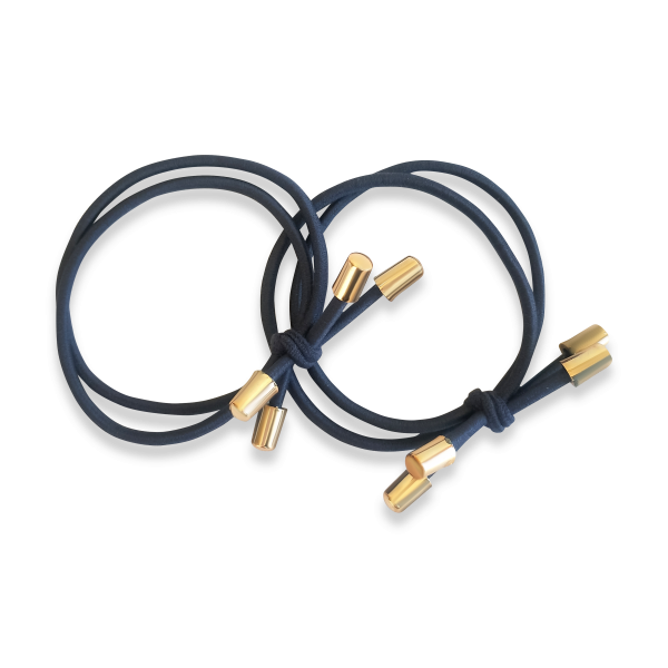 Navy Blue Hair ties