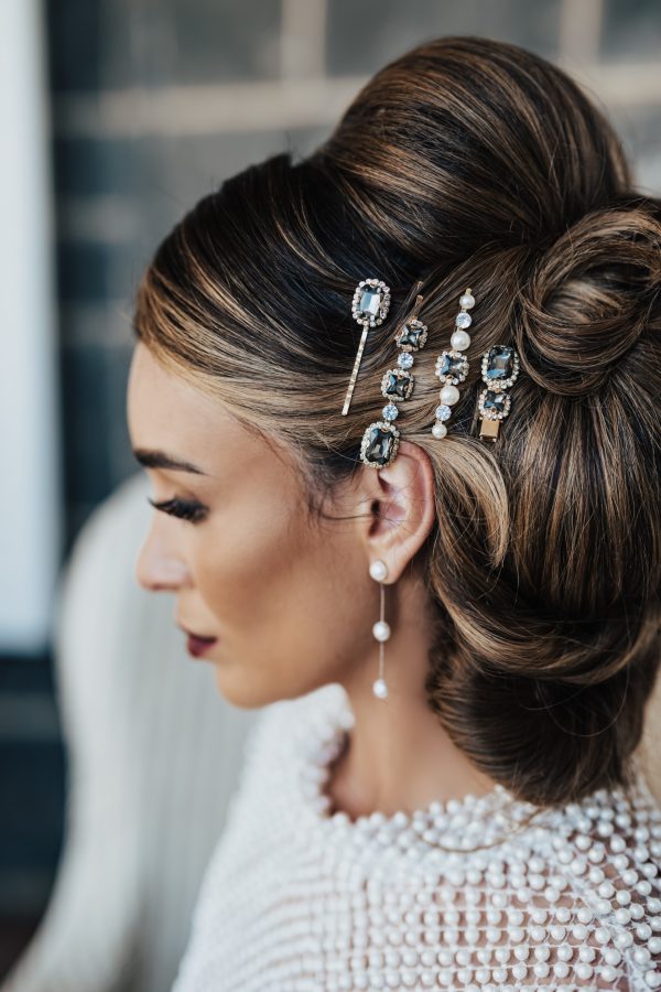 Rhinestone Hair Pins