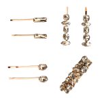 Rhinestone Glamour Hair Pins